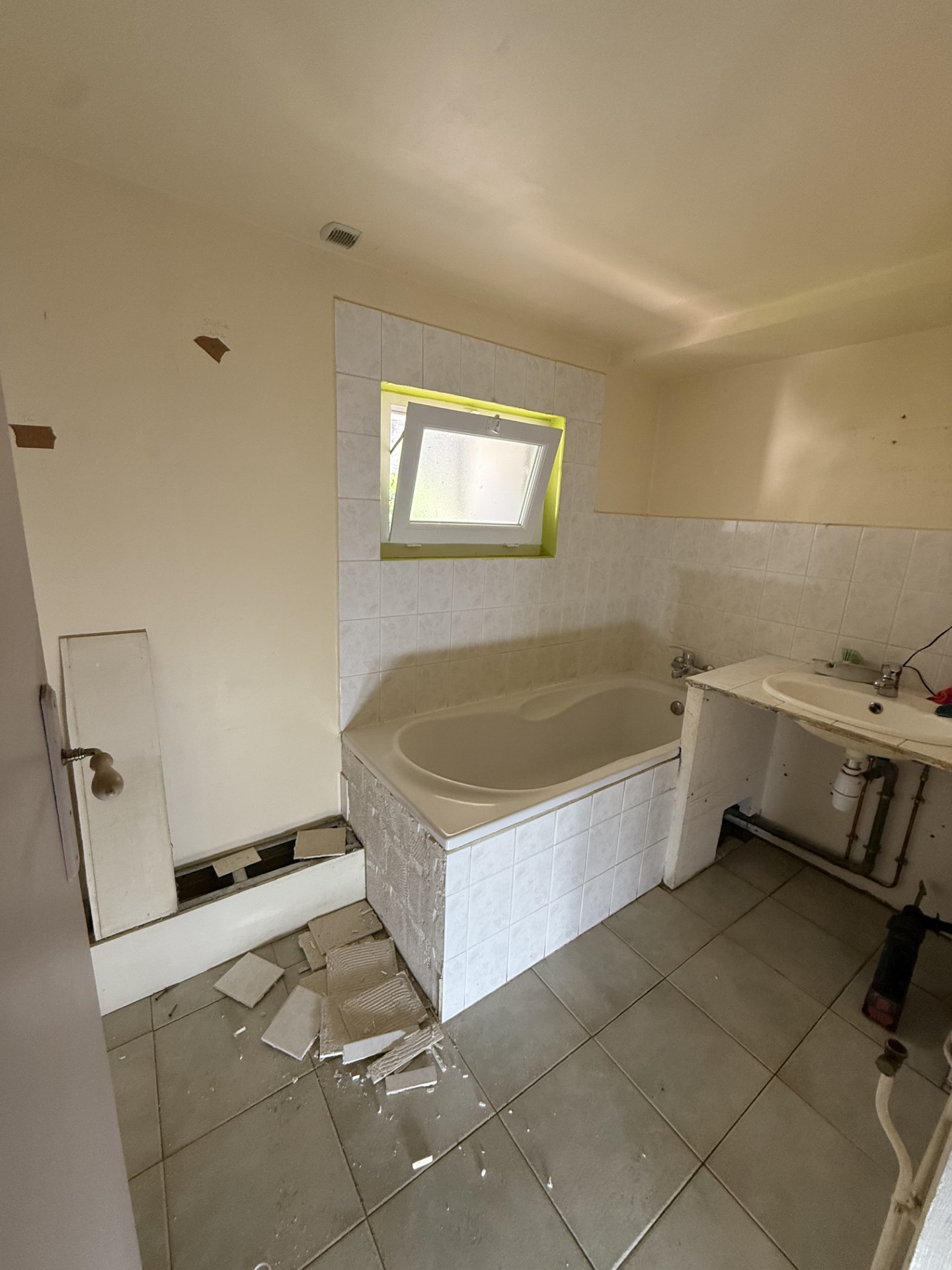 Avant transformation salle de bain